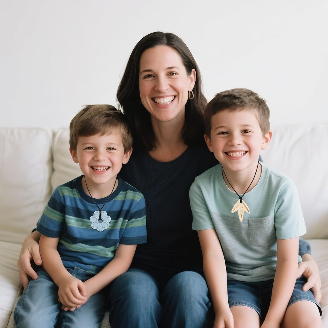 CLDY Kaukette für Kinder, 5er-Pack sensorische Kauketten, Autismus-Spielzeug für Jungen und Mädchen,
