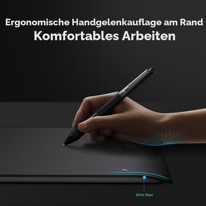 XPPen Deco Pro XLW (Gen 2) Grafik-Tablet, 15 x 9 Zoll, Bluetooth-Grafik-Tablet, mit Eingabestift X3