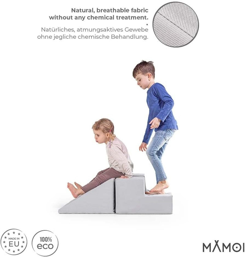 MAMOI® Softbausteine Baby | Schaumstoffbausteine Spielbausteine | Schaumspielset | Schaumspielblöcke