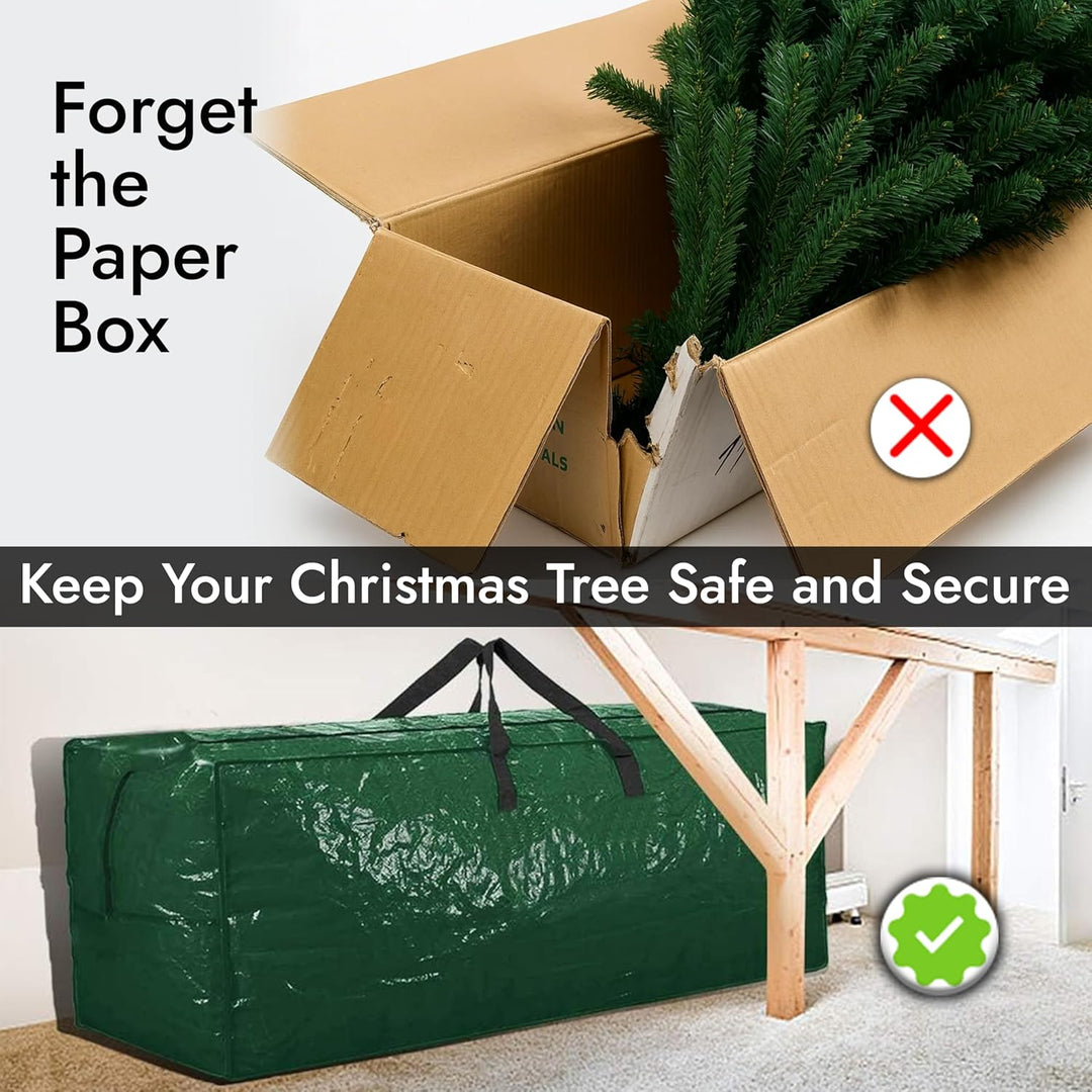 ARSUK 240 cm Aufbewahrungstasche für künstlicher Weihnachtsbaum – Verstärkte, wasserdichte Tasche fü