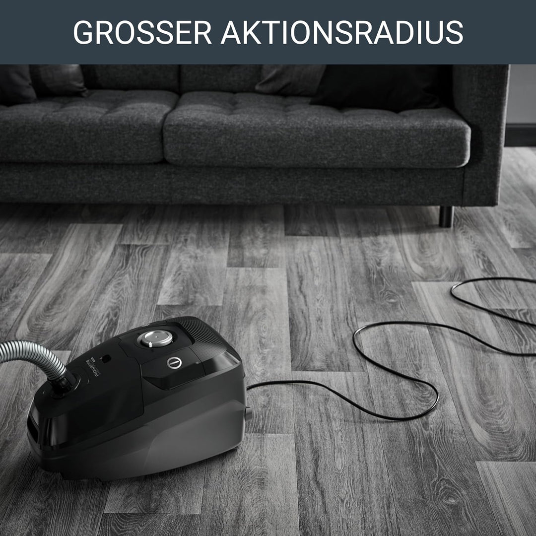 Rowenta RO6136 Green Force Max Silence Bodenstaubsauger mit Beutel | 900 Watt | 4,5 L Staubbeutel |