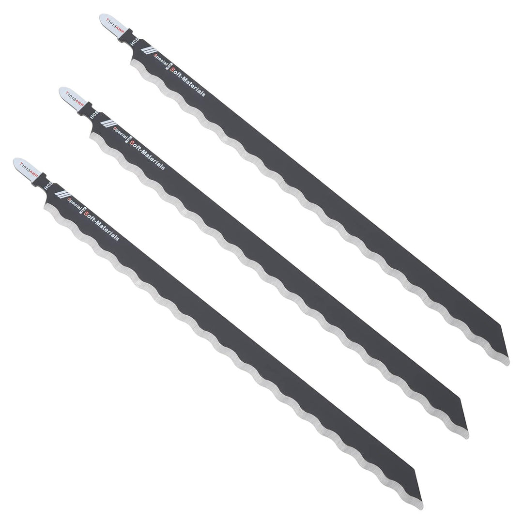 OTOTEC Stichsägeblätter T1013AWP 2608667396, 250 mm, zum Schneiden von Faserisolierung, Karton, Tepp