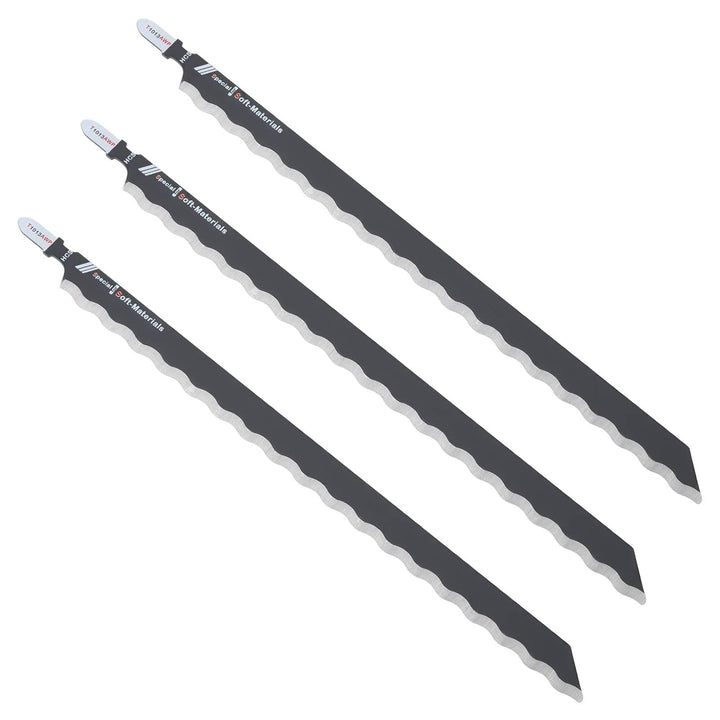 OTOTEC Stichsägeblätter T1013AWP 2608667396, 250 mm, zum Schneiden von Faserisolierung, Karton, Tepp