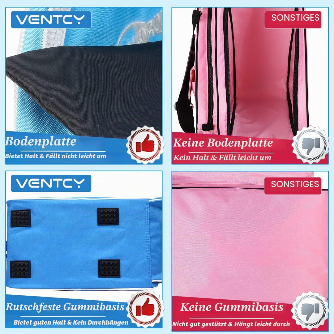 VENTCY Inliner Tasche, Skischuhtasche Tasche Kinder, Rollschuhe Tasche, Tasche für Inliner, Tasche S