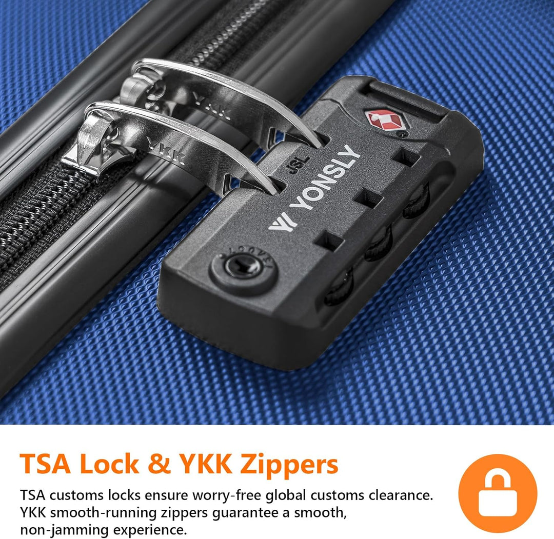 Gepäck Suitcase, TSA-Schloss YKK-Reissverschluss Reisekoffer, Kabinenkoffer Hartschalen-Koffer Troll