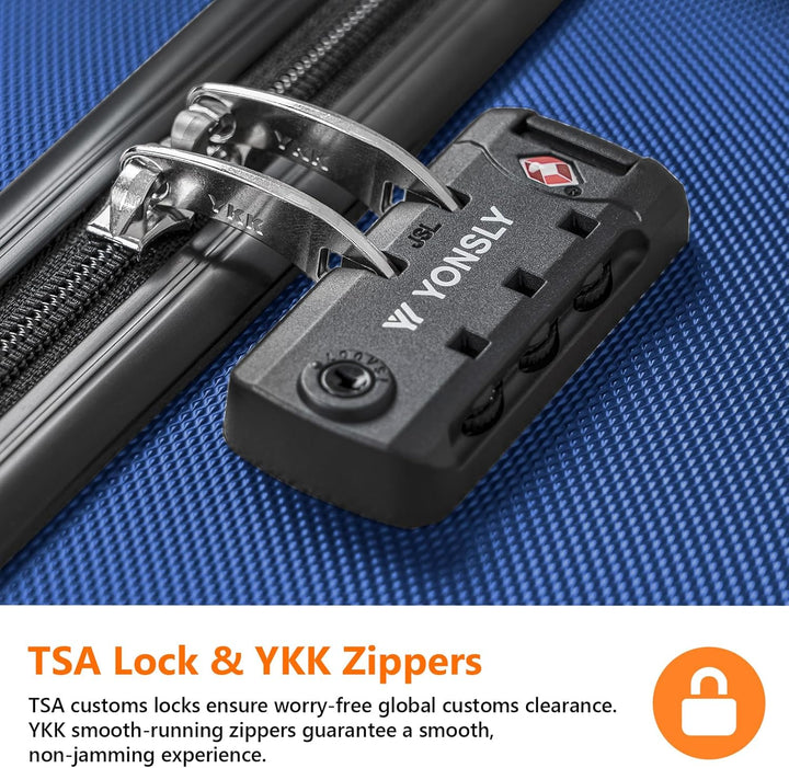 Gepäck Suitcase, TSA-Schloss YKK-Reissverschluss Reisekoffer, Kabinenkoffer Hartschalen-Koffer Troll