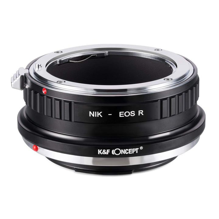 K&F Concept Objektivadapter Ring Kompatibel mit Nikon Objektiv an Canon EOS R-(NIK-EOS R) Gehäuse mo