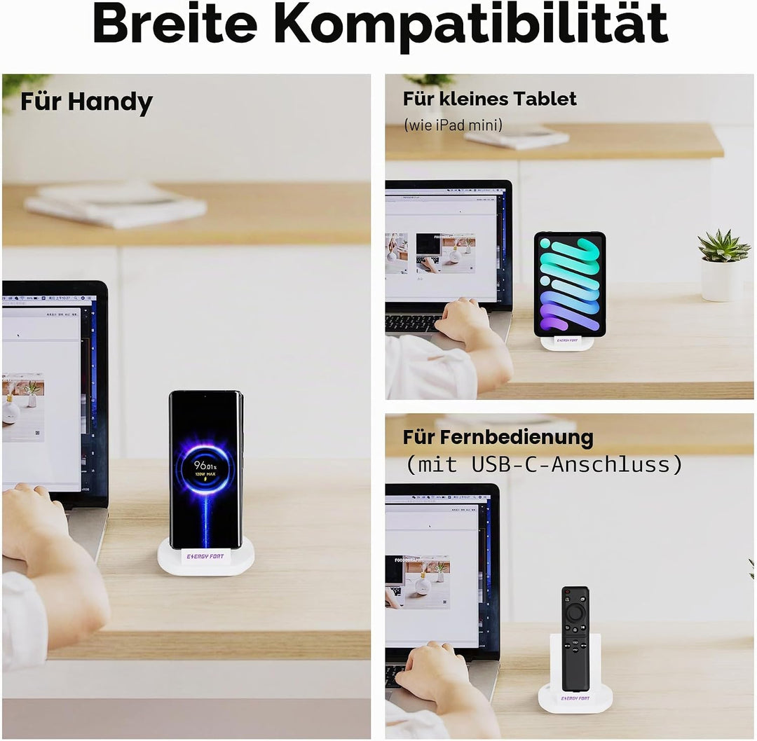 Magnetische Ladestation von Samsung, kompatibel mit den kabellosen Ladegeräten der Samsung Galaxy-Mo