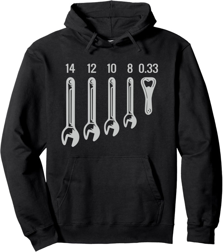 0,33 Schlüssel Handwerker Bier Arbeiter Pullover Hoodie