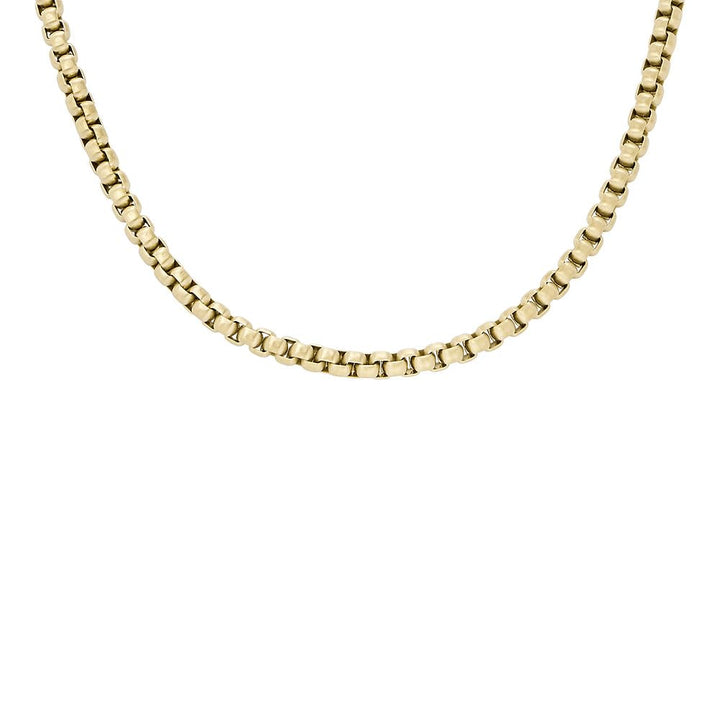 Fossil Herren-Kette Edelstahl 32024622 Gold, Gold