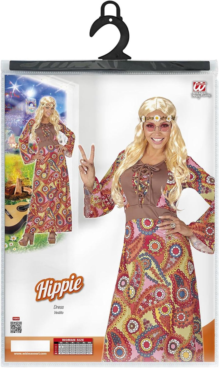 "HIPPIE WOMAN" (dress) - (L), L