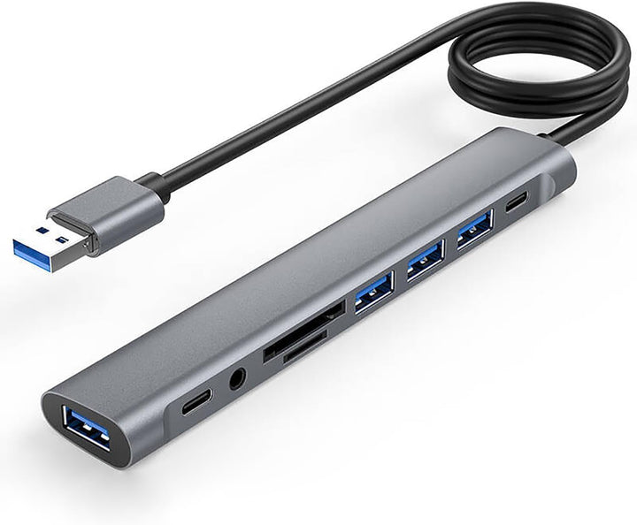 USB HUB for iPad Pro 9-in-1 Adapter iPad Pro M4 M2 M1 13 12.9 11" iPad Air 5 4 Docking Station with