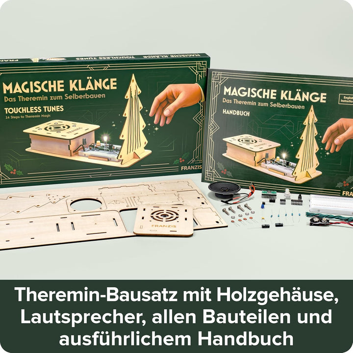FRANZIS 67242 - Magische Klänge: Berührungslos musizieren mit dem Theremin-Bausatz!