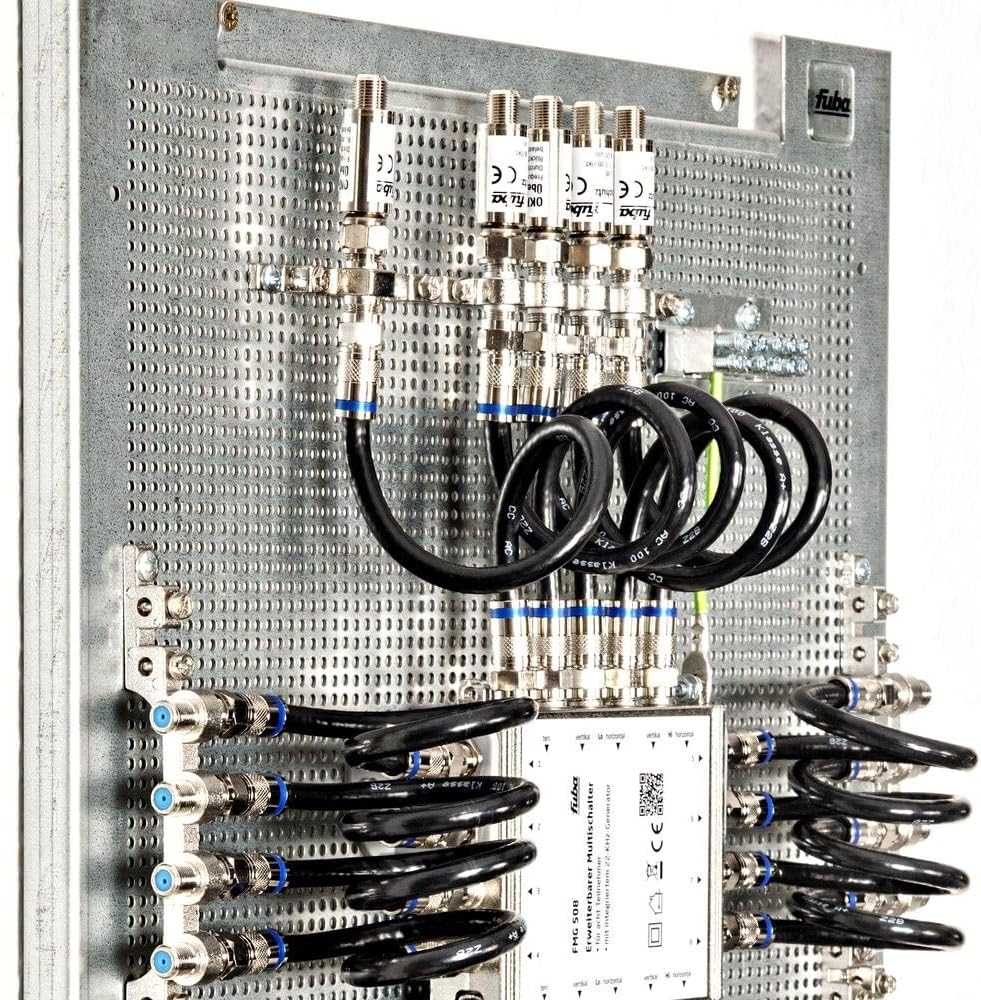 Fuba FMP 512 SL Multischalter-Paneel | Multischalter 12 Teilnehmer, EIN Satellit, komplett vormontie