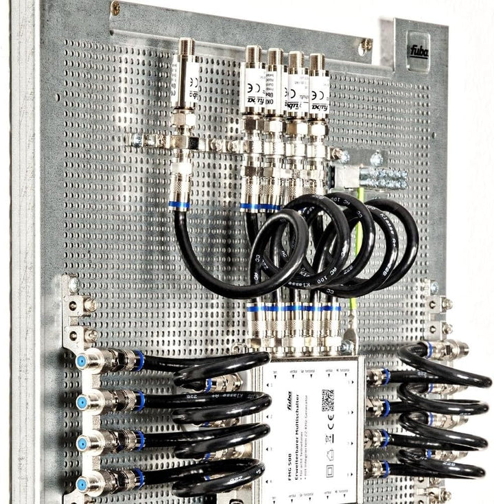 Fuba FMP 512 SL Multischalter-Paneel | Multischalter 12 Teilnehmer, EIN Satellit, komplett vormontie