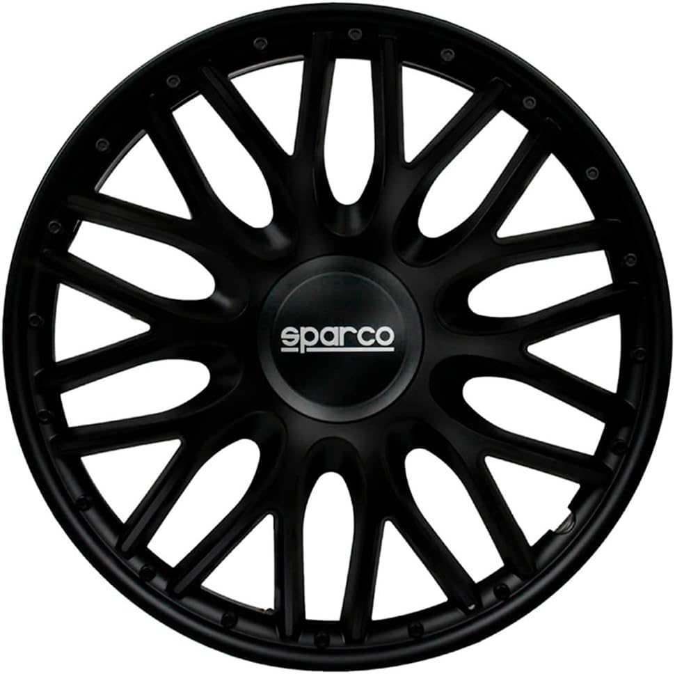 Sparco Satz Radzierblenden Roma 13-Zoll Schwarz