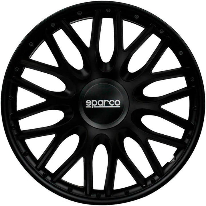 Sparco Satz Radzierblenden Roma 13-Zoll Schwarz