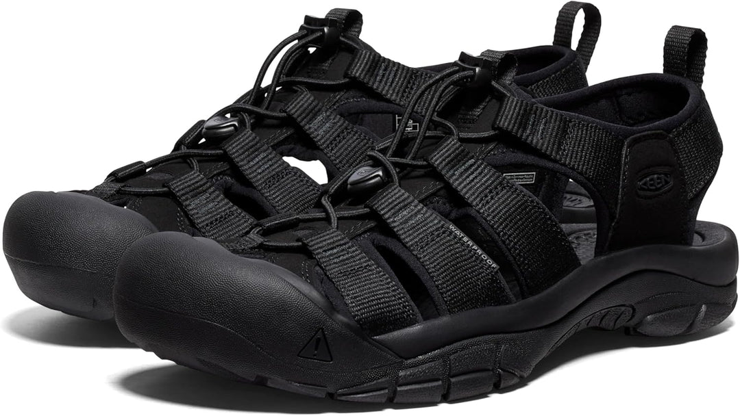 Keen Herren Newport H2 Sandale 40.5 EU Dreifach Schwarz, 40.5 EU Dreifach Schwarz