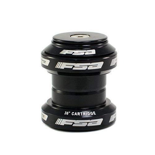 FSA Orbit MX 1-1/8 Zoll Gewindelose MTB Road Headset mit Top Cap, schwarz, NO.20, XTE1504