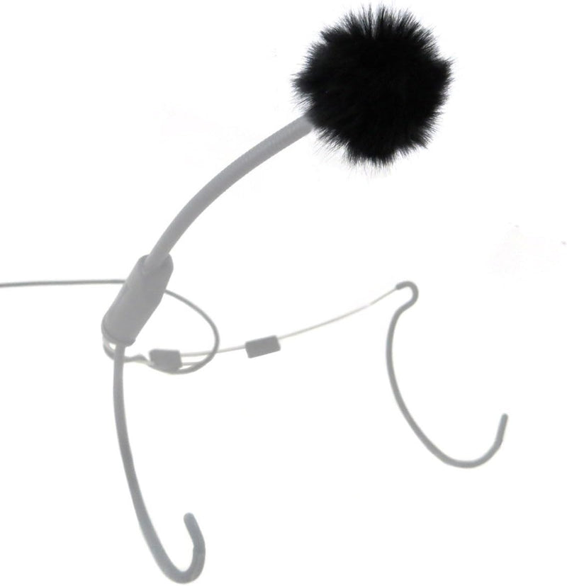 keepdrum WS05 Mini Fell-Windschutz für Headsets und Lavalier-Mikrofone