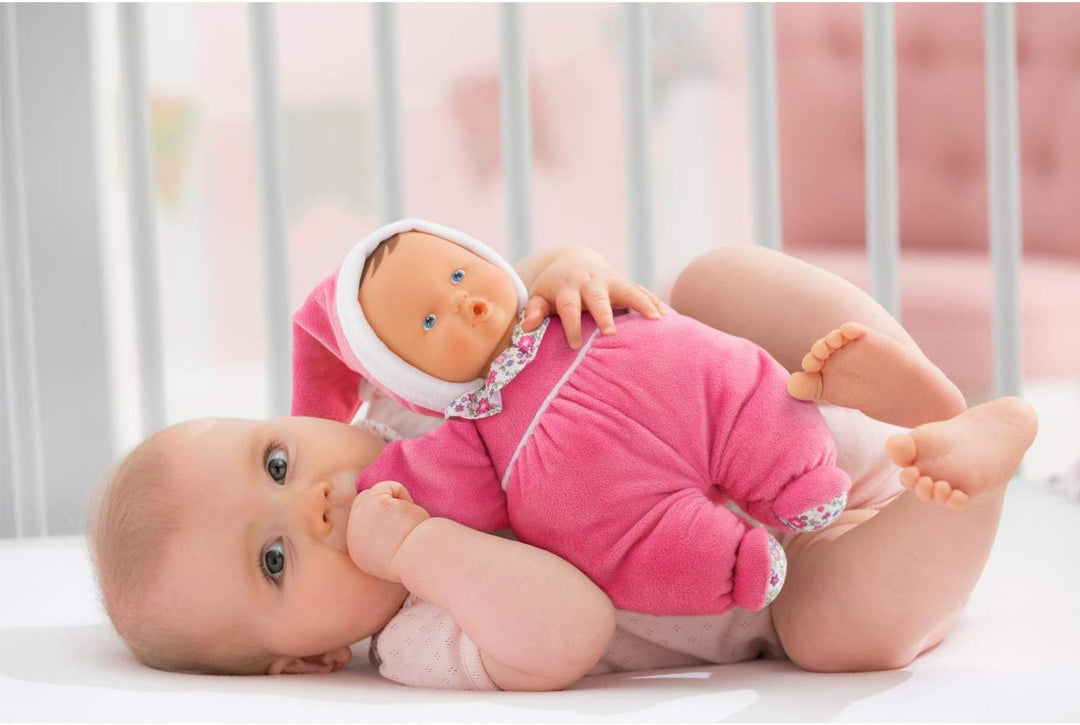 Corolle 9000020090 - Mon Doudou Babipouce 1001 Blume, extra weiche Weichkörperpuppe mit Vanilleduft,