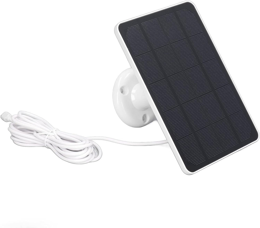 10W USB C Solar Panel Ladegerät - Tragbares Solarpanel für Überwachungskameras und Geräte mit Gering