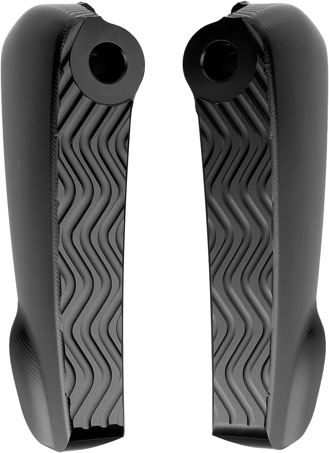 Motorrad Fussrasten, 1 Paar Motorrad Hintere Fussrasten Pedalauflage Aluminium Motorrad Klappbare Fu