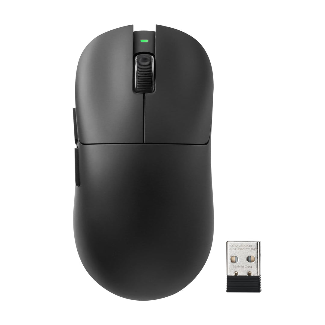 YUNZII M1 Kabellose Gaming-Maus, BT/2.4G Wireless/Wired Ultralight Mouse, PAW3311-Sensor 10000 DPI,