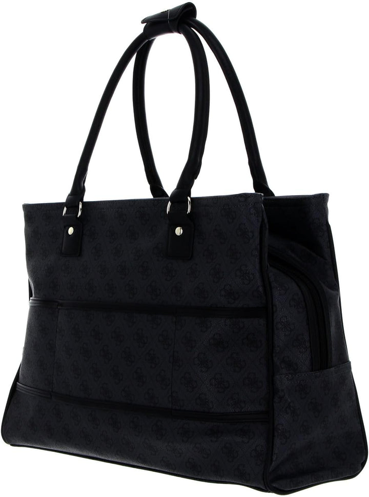 GUESS Damen Jesco Shopper Tote Bag Anthrazit, Kohlefarben
