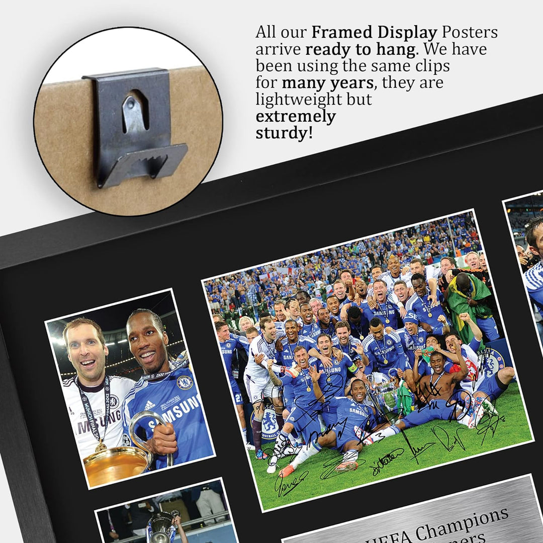 HWC Trading FR A3 Winners 2012 Gedruckte Erinnerungsstücke Signiert Autogramm Foto Display Für Fussb