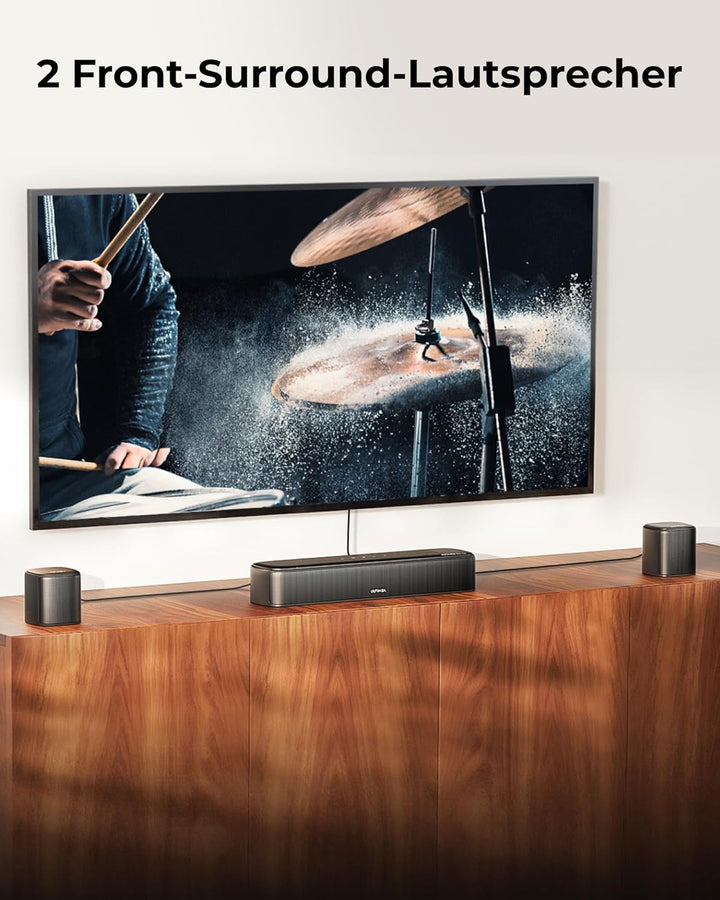 ULTIMEA Aura A60 Pro 7.1 Surround Sound System, Soundbar mit Dolby Atmos | Soundbar für TV Geräte mi