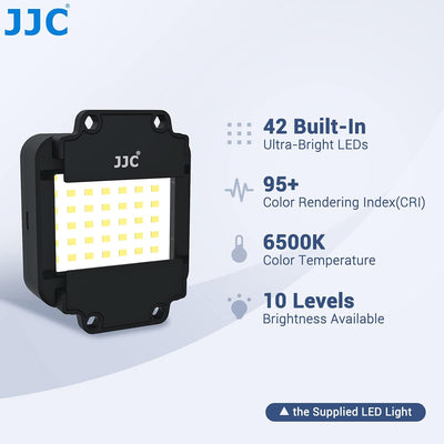 JJC 35mm Film Negativ Scanner, Film Digitalisierungsadapter Mit LED Beleuchtungsset, Dia und Filmhal