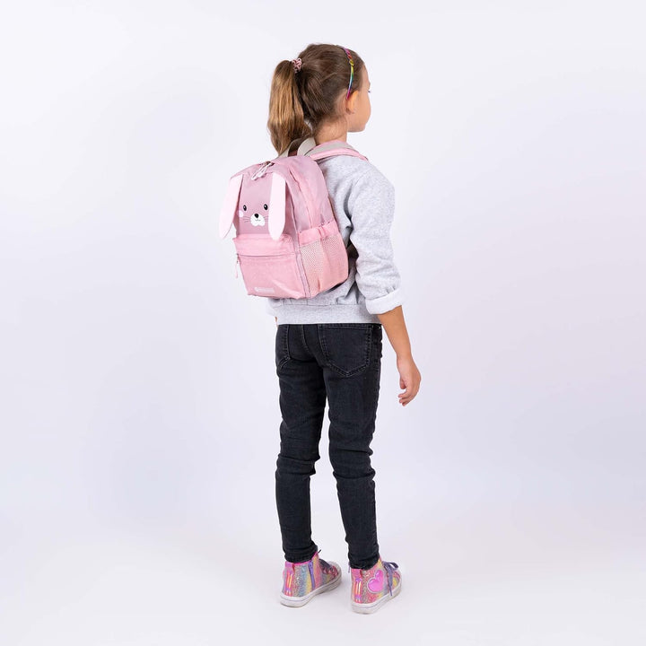 Schneiders 49454-052 - Kinderrucksack Mini Bunny, ca. 18,5 x 27 x 11 cm, Rucksack für Kinder mit 6 L