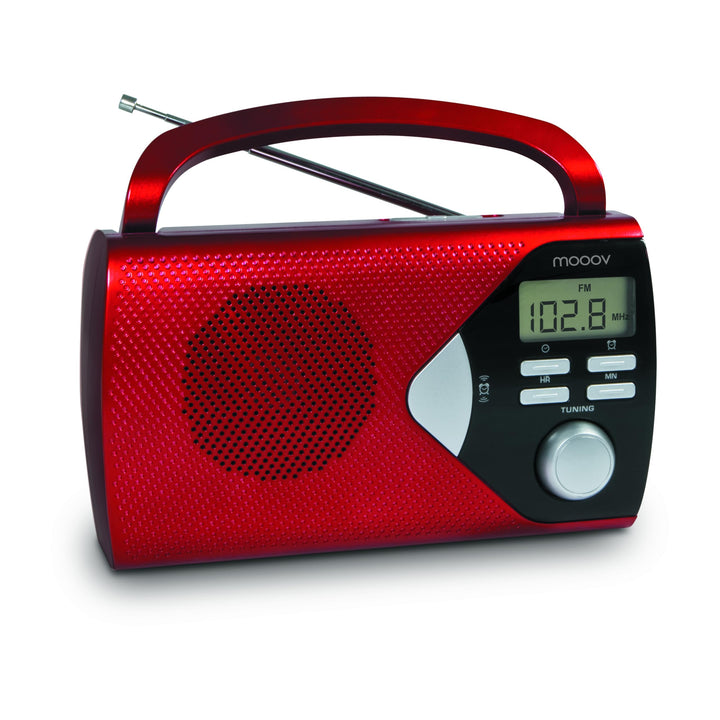 Metronic Tragbares Radio, Rot, 477201, Rot