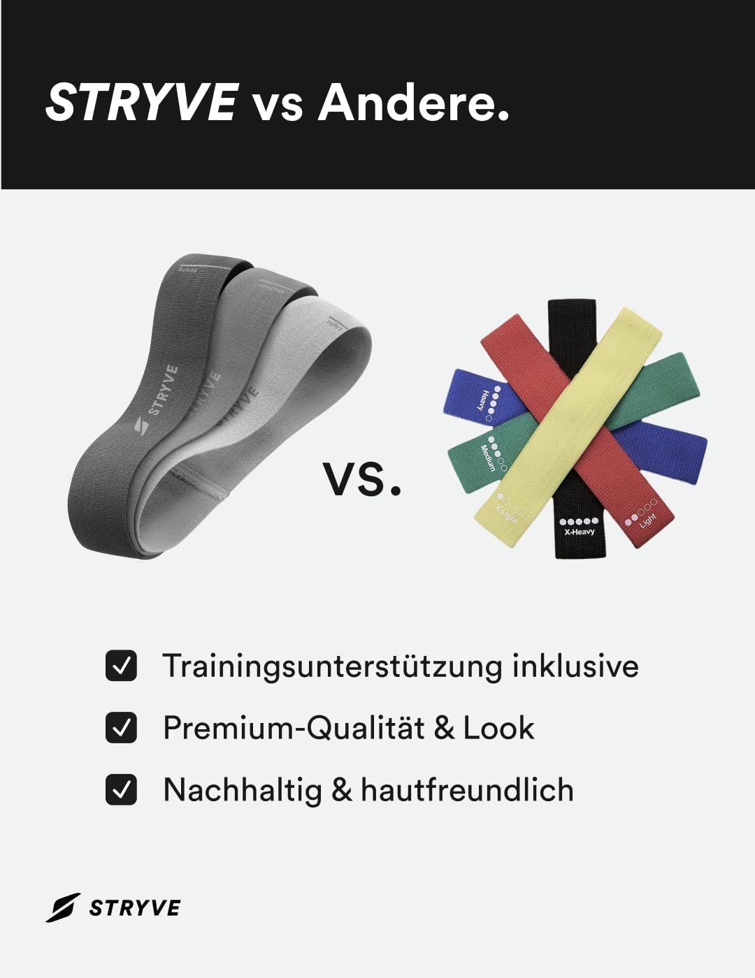 Stryve Training Bands Set DIVERS Einheitsgrösse, Einheitsgrösse