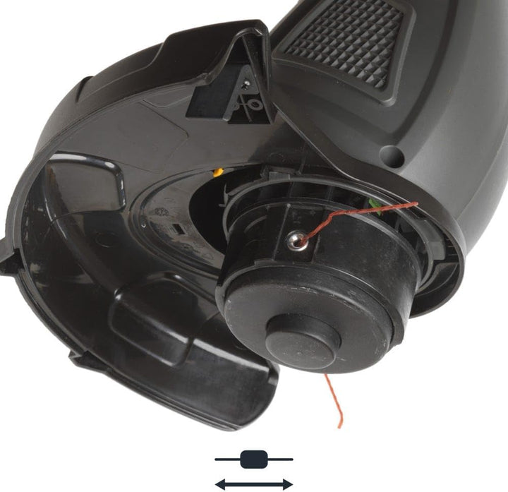 STIGA GT 104c Elektro-Rasentrimmer - 350W Motor, 24 cm Schnittbreite, Tap&Go Doppelfadenkopf Schnitt