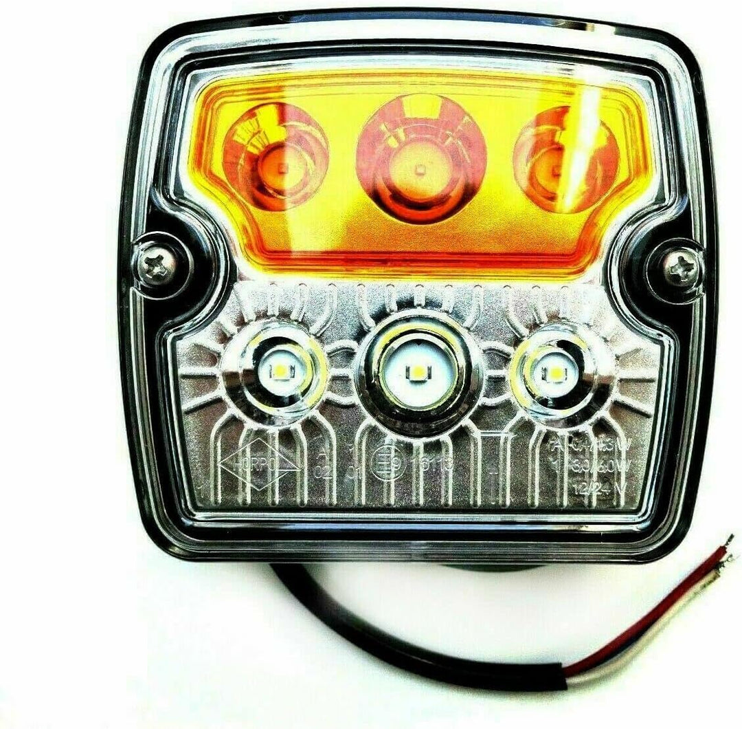 MelTruck® 2x LED Positionsleuchte und 2x LED Rückleuchte Bremsleuchte Blinker Anhänger LKW PKW