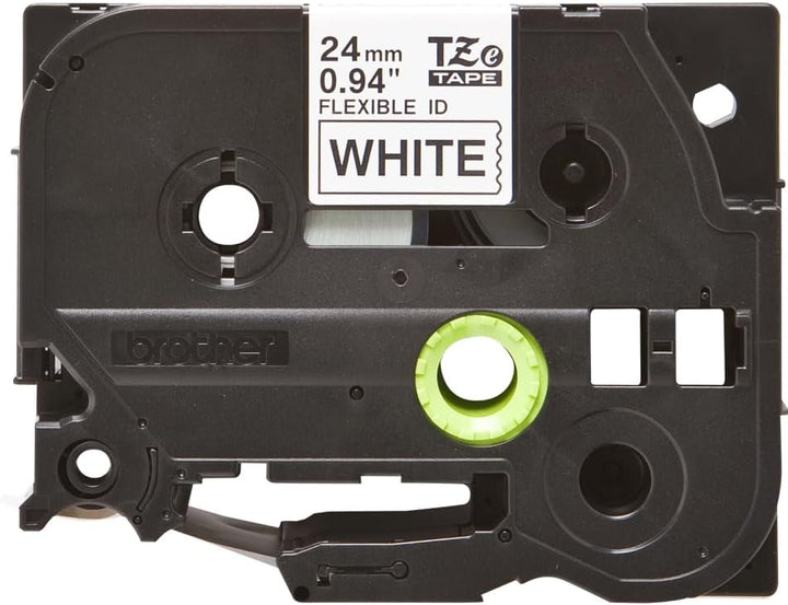 Brother Original P-touch Flexi-Schriftband TZE-FX251 24 mm, schwarz auf weiss (u.a. für Brother P-to