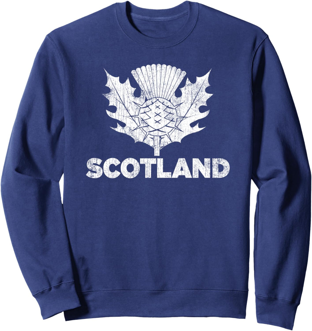 Vintage Scotland Rugby Shirt - Scottish Rugby Football Top Sweatshirt