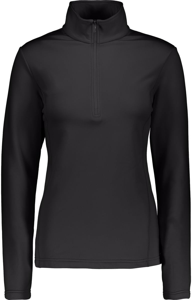 CMP Damen Stretch-Fleecepullover für Damen Fleeceshirt 42 Schwarz, 42 Schwarz