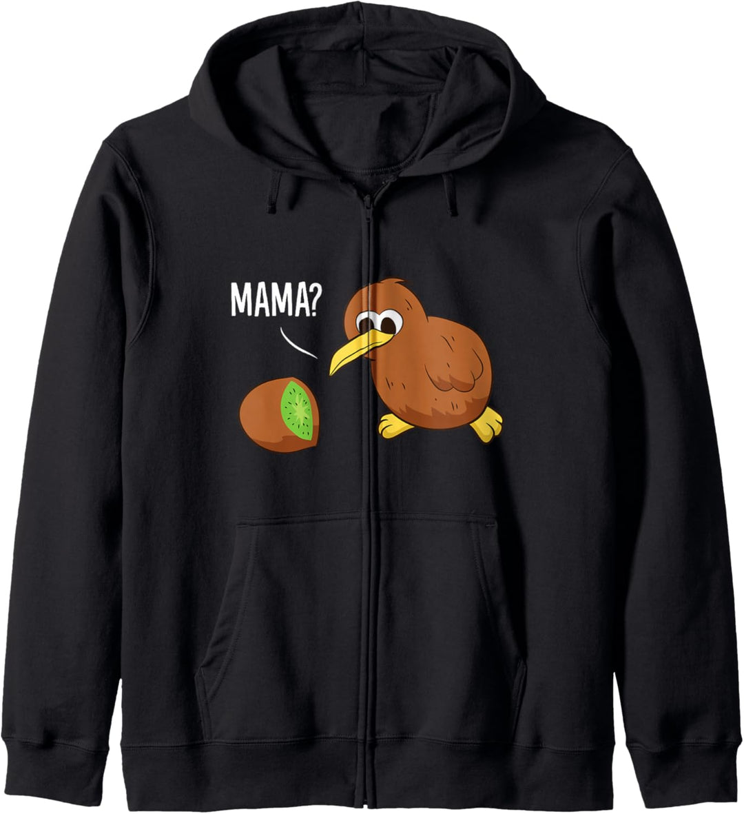 Kiwi Vogel Neuseeland Kiwi Frucht Lustig Mama Kiwi Kapuzenjacke