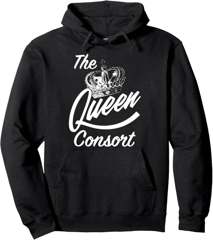 Der britische König III Charles Queen Camilla Funny Teil 2 von 2 Pullover Hoodie