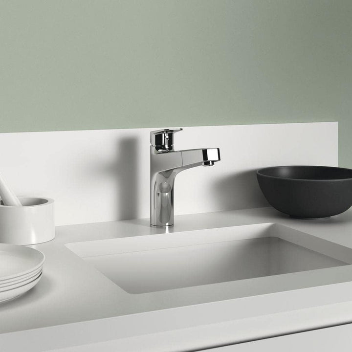 Ideal Standard BD331AA Ceraplan Küchenarmatur hoch angesetzter Gussauslauf ohne Handbrause Gussausla
