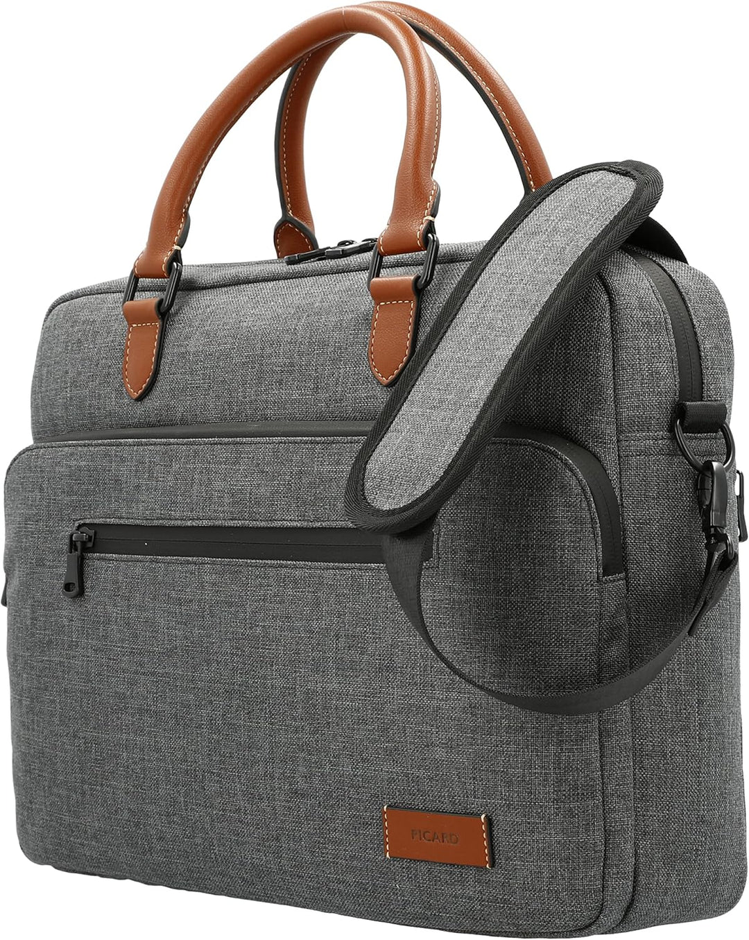Picard Unisex Go Eco Aktentasche (1er Pack) Einheitsgrösse Anthrazit, Einheitsgrösse Anthrazit