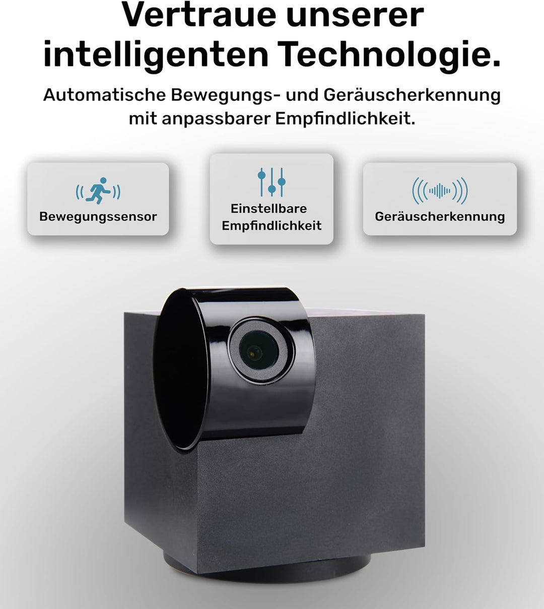 PetTec Cam 360° Hundekamera mit App, WLAN, Sprachfunktion & Nachtsicht für Zuhause - Haustier Überwa