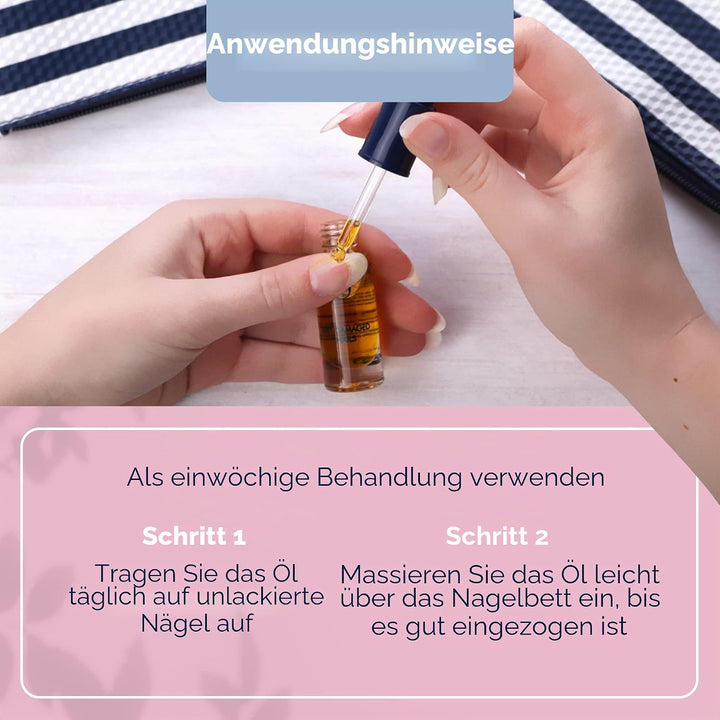 Herome 2-Pack Ende Extrem Beschädigte Nägelol Mandelöl - Repair &amp; Protect- Nagelpflege - Repariert n