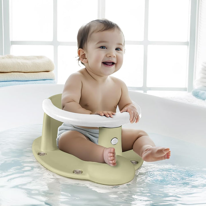 Dolu Baby Badesitz - Sicher & Bequem - Eco Green - Ideal für Neugeborene & Säuglinge - Einfach zu be