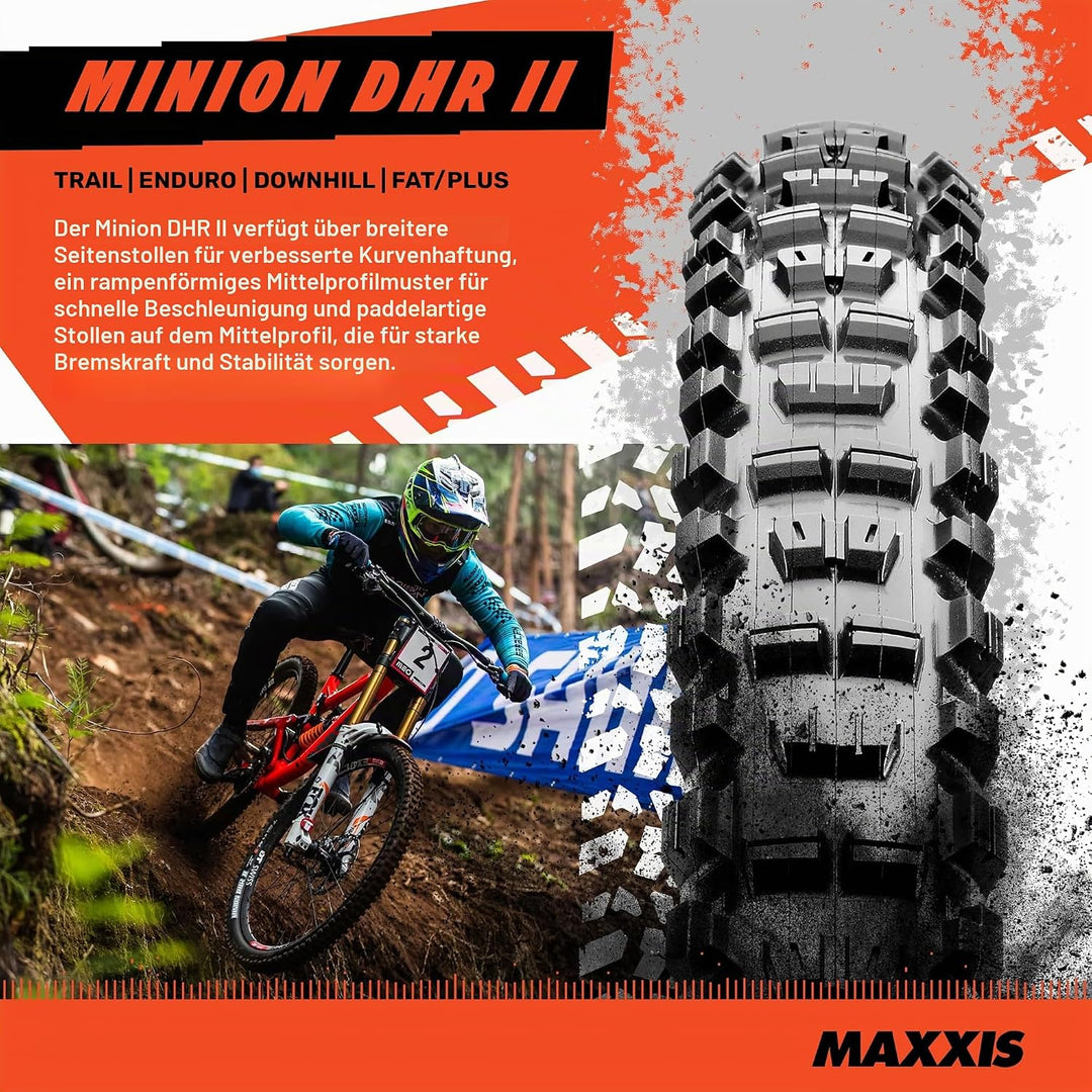 Maxxis Minion Fahrrad Bereifung, Schwarz, 29x2.30 58-622