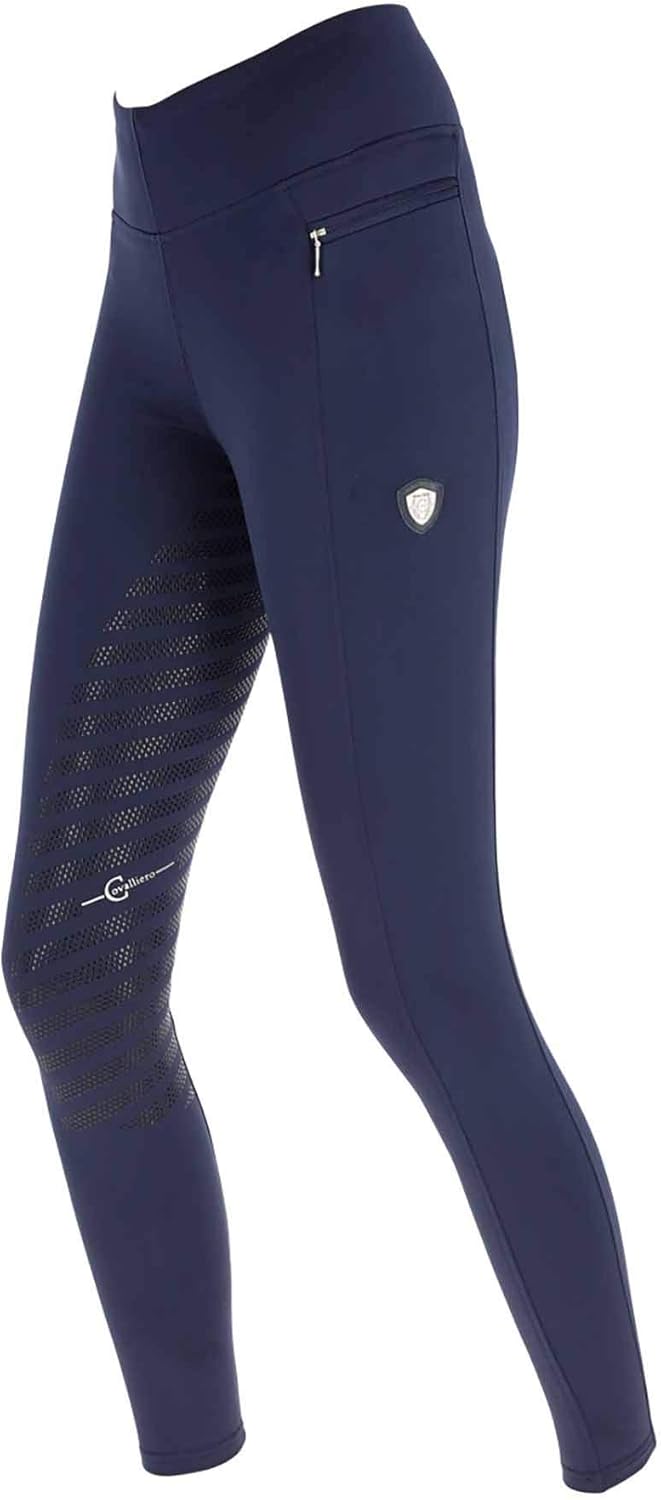 Covalliero Kerbl Reitleggings Coldana - Riding Tight, Vollbesatz, 128-170 32-46 42-44 Dunkelblau, 42