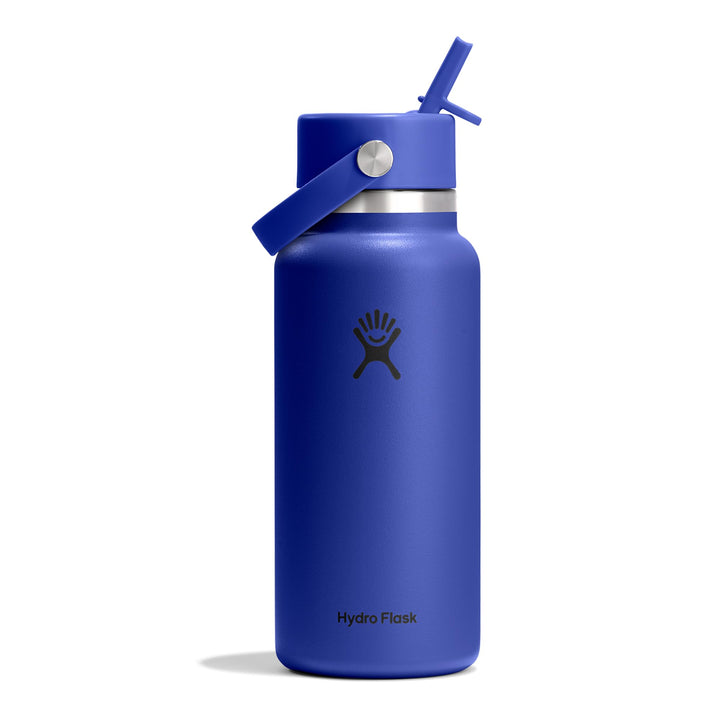 Hydro Flask – Wide Flex Straw Cap 946 ml (32 oz) Bottle | Edelstahl, auslaufsicherer Strohhalm, spül